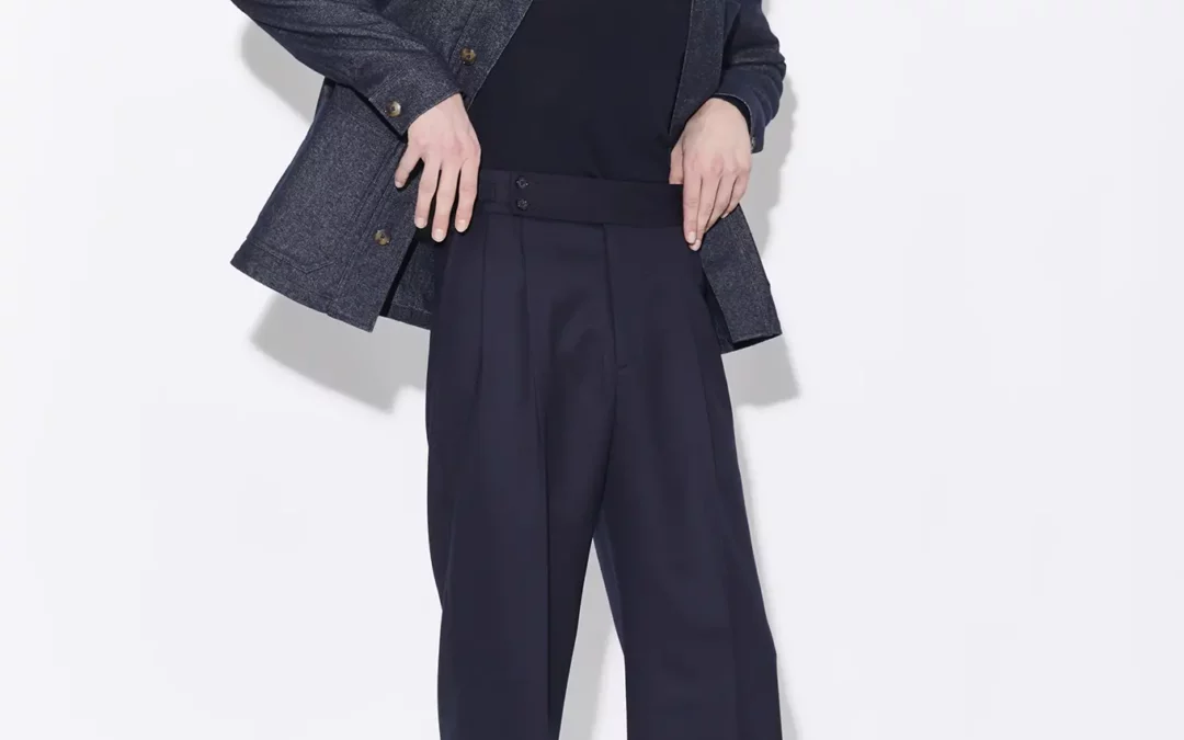 MILES – Veste façon «&nbsp;Work jacket&nbsp;» en denim sur mesure
