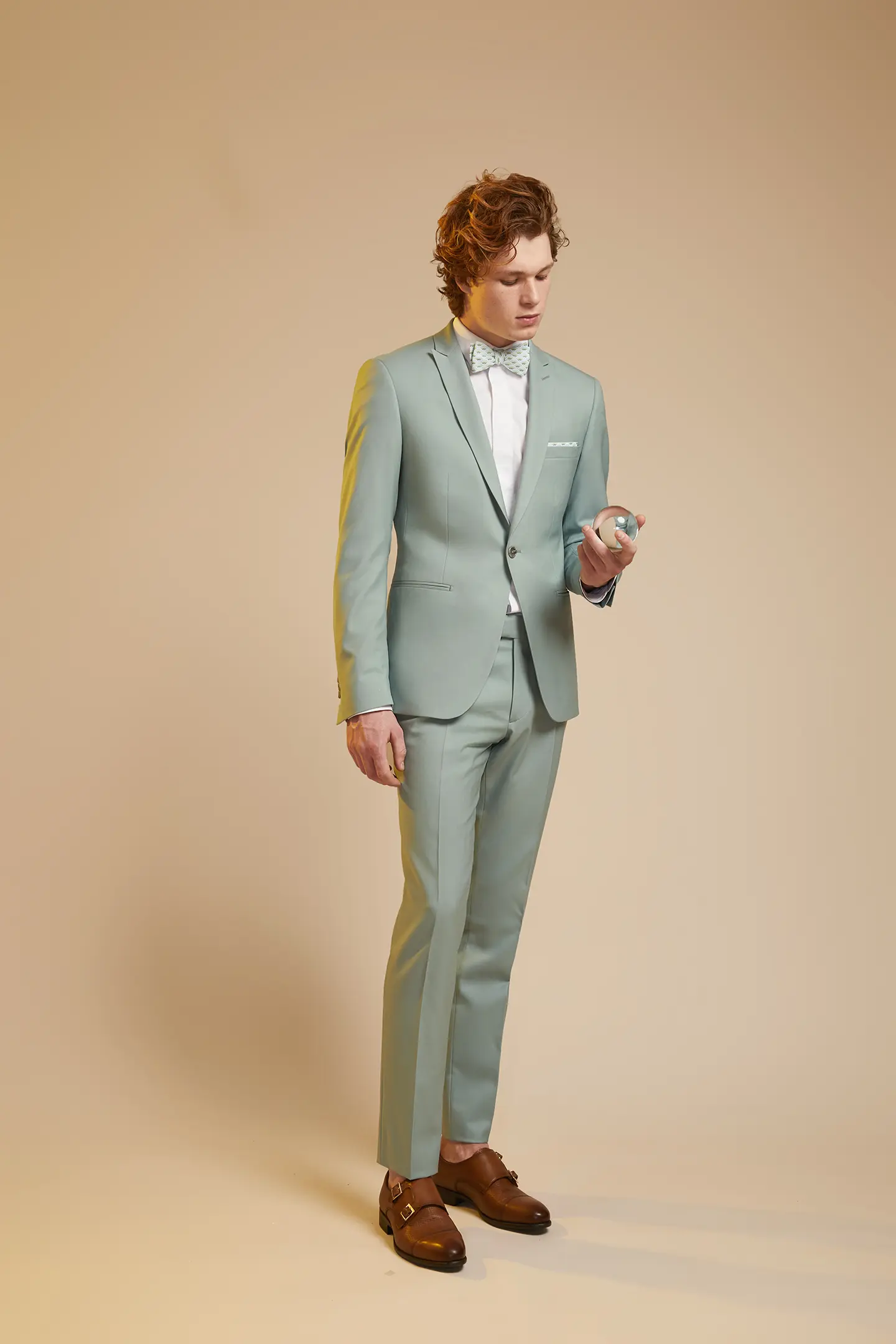 BARNETT costume vert pastel lapieceur 2