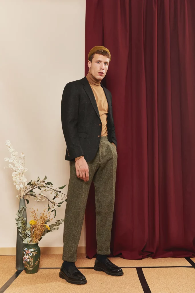 EDWARD veste flanelle pantalon donegal lapieceur